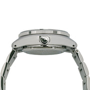 Islander 38mm Automatic Dive Watch with Grey Waffle Dial and Blue Accents #ISL-125 Crown