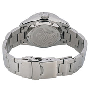 Islander 38mm Automatic Dive Watch with Green Waffle Dial and Red Accents #ISL-126 Back