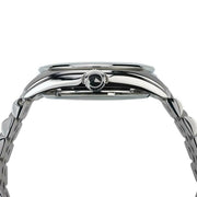 Islander Hi-Beat Automatic Dress Watch with Linen Dial #ISL-131 Crown