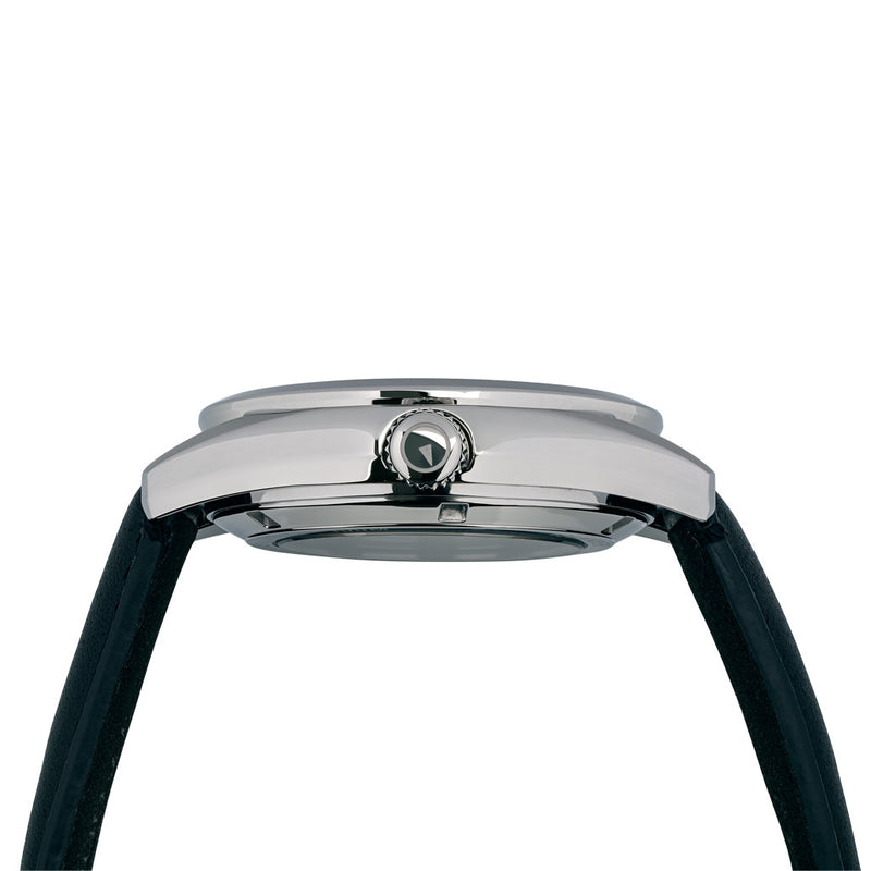 Islander Automatic Watch with Black Mother of Pearl Dial #ISL-133 Crown