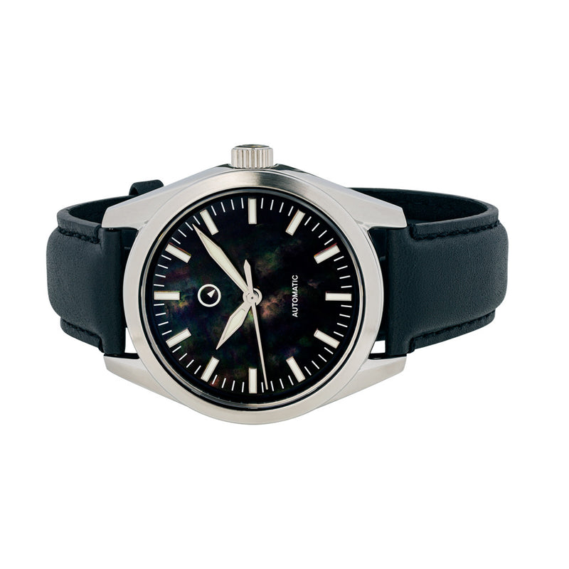Islander Automatic Watch with Black Mother of Pearl Dial #ISL-133 Side