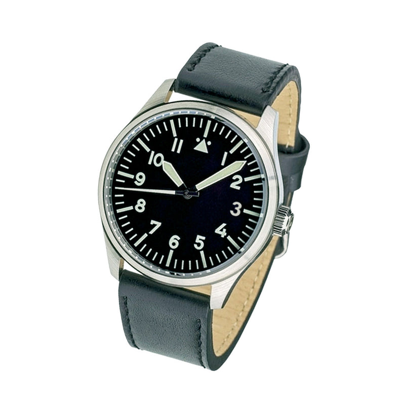 Islander Aviator Automatic Watch with Leather Strap and an Anti-Reflective Sapphire Crystal #ISL-14