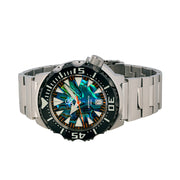 Islander Abalone Dial Automatic Dive Watch with DLC Bezel #ISL-141 side
