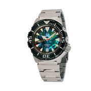 Islander Abalone Dial Automatic Dive Watch with DLC Bezel #ISL-141