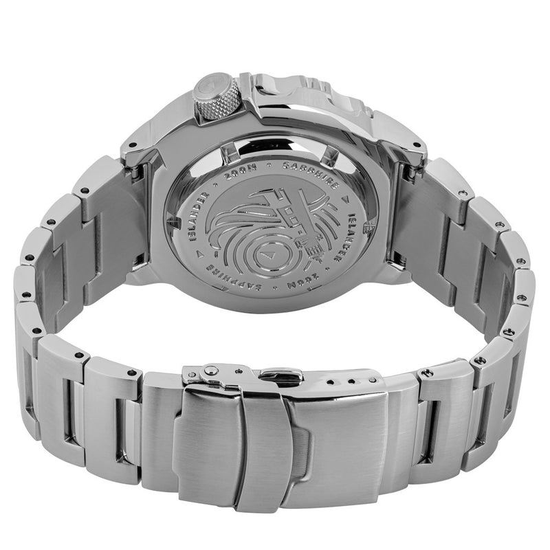 Islander Coral Mother of Pearl Dial Automatic Dive Watch #ISL-142 back