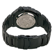 Islander Carbon Fiber Dial Automatic Dive Watch with DLC Case and Bracelet #ISL-144 back