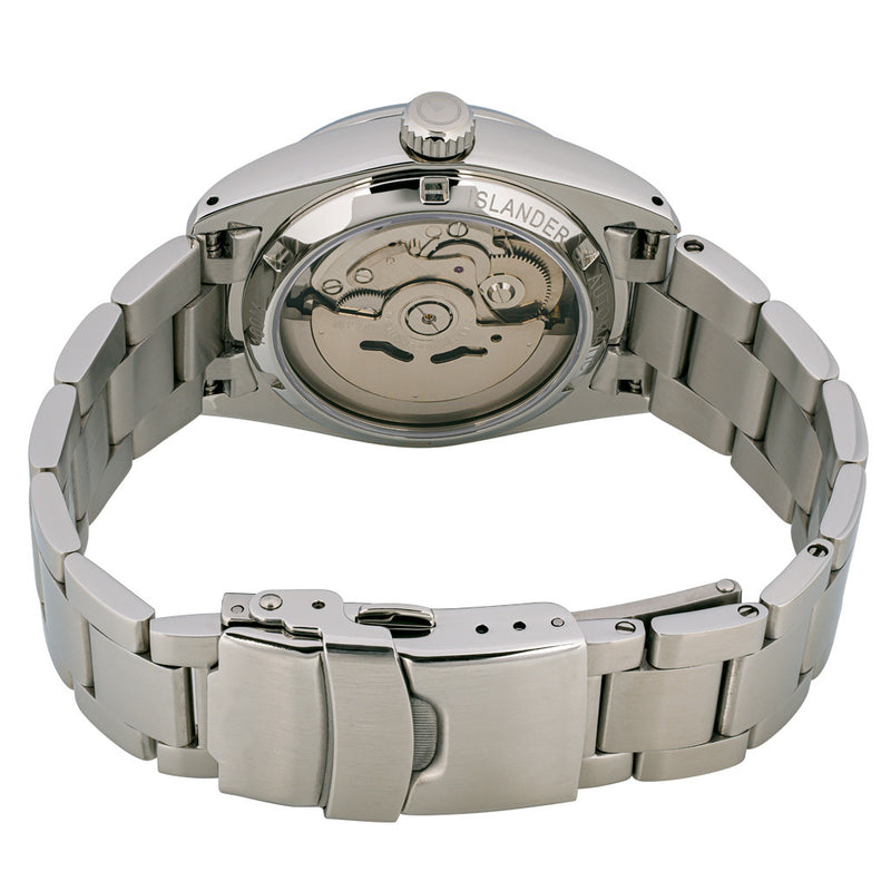 Islander Manhasset 36mm Automatic Watch with Black Dial #ISL-145 back
