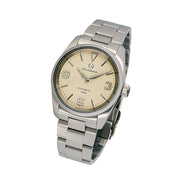 Islander Manhasset 36mm Automatic Watch with Cream Dial #ISL-147 tilt