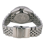 Islander 43mm Automatic Dive Watch with Sunburst Gold Dial and Maroon Accents #ISL-149 back