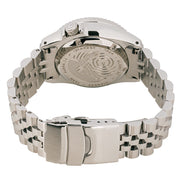 Islander 38mm Automatic "Batman" Dual Time Dive Watch #ISL-150 back