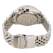 Islander 38mm Automatic "Batman" Dual Time Dive Watch #ISL-150 back