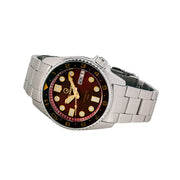 Islander 38mm Automatic "Root Beer" Dual Time Dive Watch #ISL-152 side