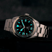 Islander x The Urban Gentry "Rangemaster" Limited Edition Automatic Watch #ISL-153 lume