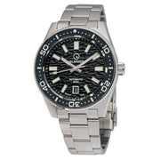 Islander Northport Hi-Beat Automatic Dive Watch with Black Ripple Dial #ISL-154 zoom