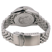 Islander Northport Hi-Beat Automatic Dive Watch with Ocean Blue and White Ripple Dial #ISL-195 back