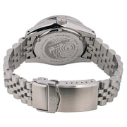 Islander Northport Hi-Beat Automatic Dive Watch with Seafoam Green and White Ripple Dial #ISL-155 back
