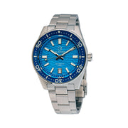 Islander Northport Hi-Beat Automatic Dive Watch with Turquoise Ripple Dial #ISL-156