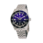 Islander Northport Hi-Beat Automatic Dive Watch with Black and Purple Ripple Dial #ISL-157