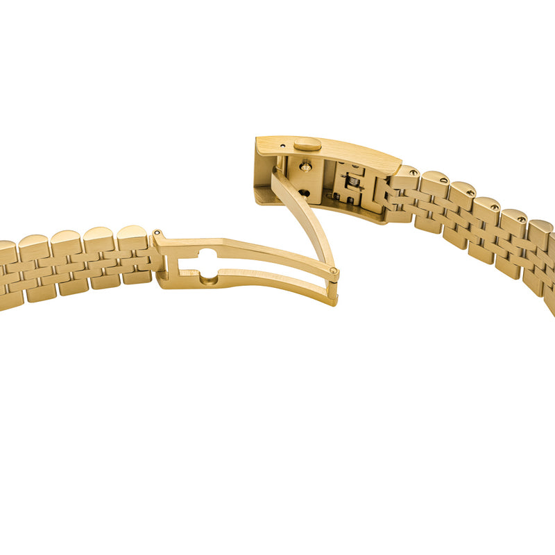 Islander Gold-Tone Bracelet for Bulova Super Seville #BRAC-158