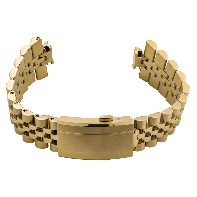 Islander Gold-Tone Bracelet for Bulova Super Seville #BRAC-158