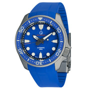 Islander Sands Point Titanium Diver with Blue Wave Dial #ISL-159 zoom