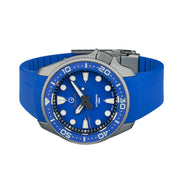 Islander Sands Point Titanium Diver with Blue Wave Dial #ISL-159 side