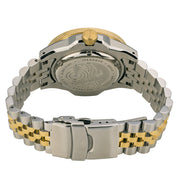 Islander Roslyn Two-Tone Dive Watch with Radiant Blue Dial #ISL-167 back