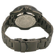 Islander Roslyn Gun Metal Dive Watch with Black Dial #ISL-168 back
