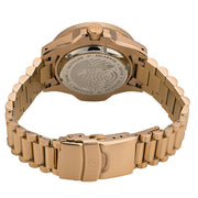 Islander Roslyn Rose Gold Dive Watch with Chocolate Brown Dial #ISL-169 back