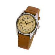Islander Penn Automatic Railroad Watch with Vintage Gold Dial #ISL-171 tilt