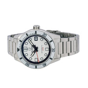 Islander "Ghost" Bayport 40mm Automatic Dive Watch with White Dial #ISL-173 side