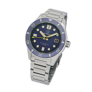 Islander Bayport 40mm Automatic Dive Watch with Purple Gilt Dial #ISL-174 tilt