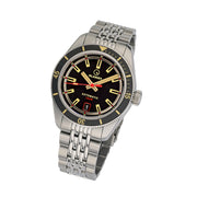 Islander Port Jefferson Skin Diver Automatic Watch with Gilt Black Dial #ISL-175 tilt