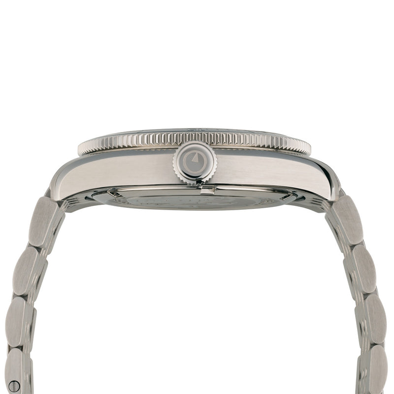 Islander Port Jefferson Skin Diver Automatic Watch with Gilt Black Dial #ISL-175 crown