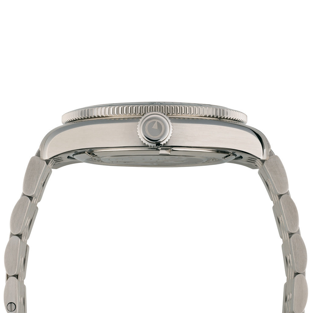 29●LBUILD I.W.S.P. RI0620-9 Islander Port Jefferson Skin Diver Automatic Watch with Ink Black