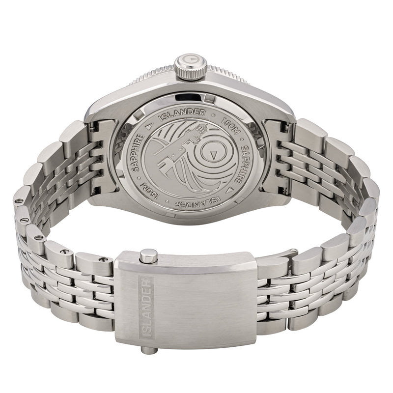 Islander Port Jefferson Skin Diver Automatic Watch with White Dial #ISL-176