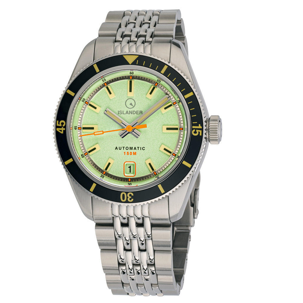 Islander Port Jefferson Skin Diver Automatic Watch with Caribbean