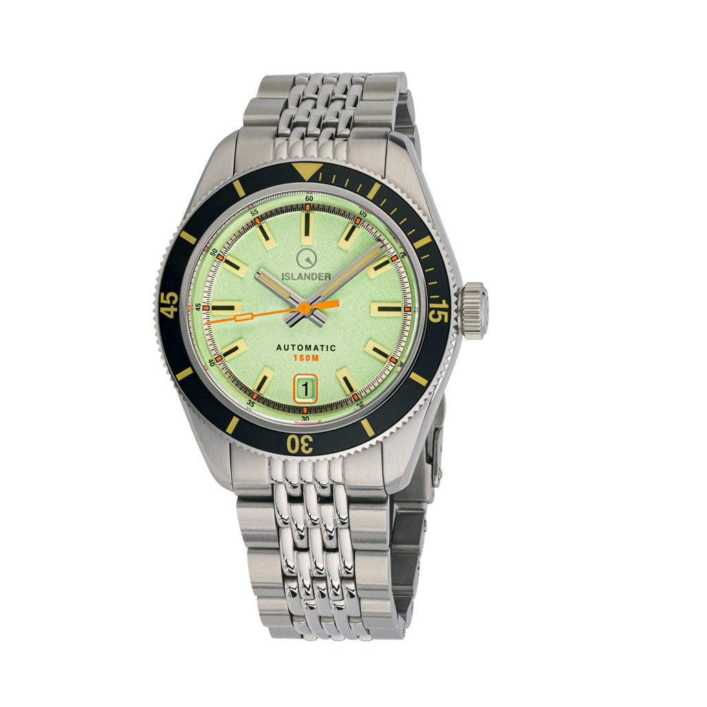 Islander Port Jefferson Skin Diver Automatic Watch with Caribbean