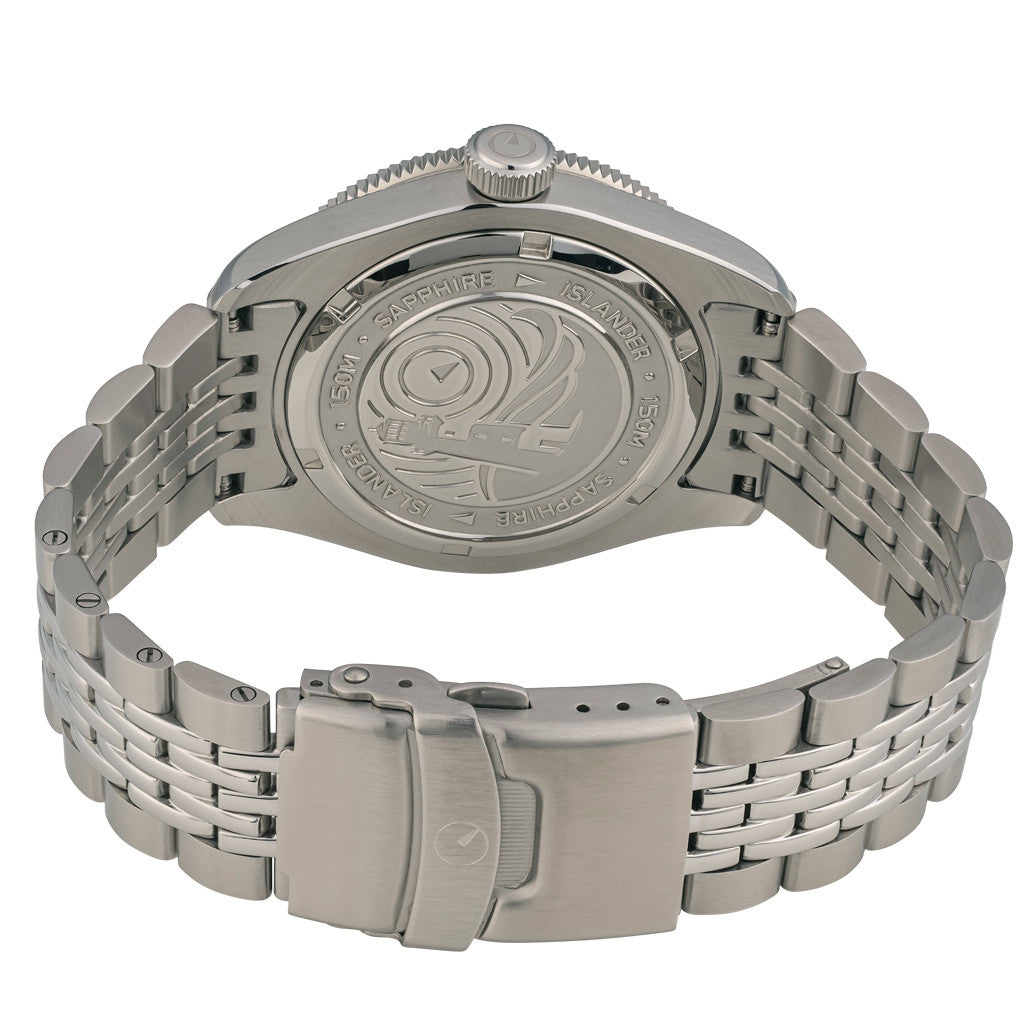 Islander Port Jefferson Skin Diver Automatic Watch with Sun Faded