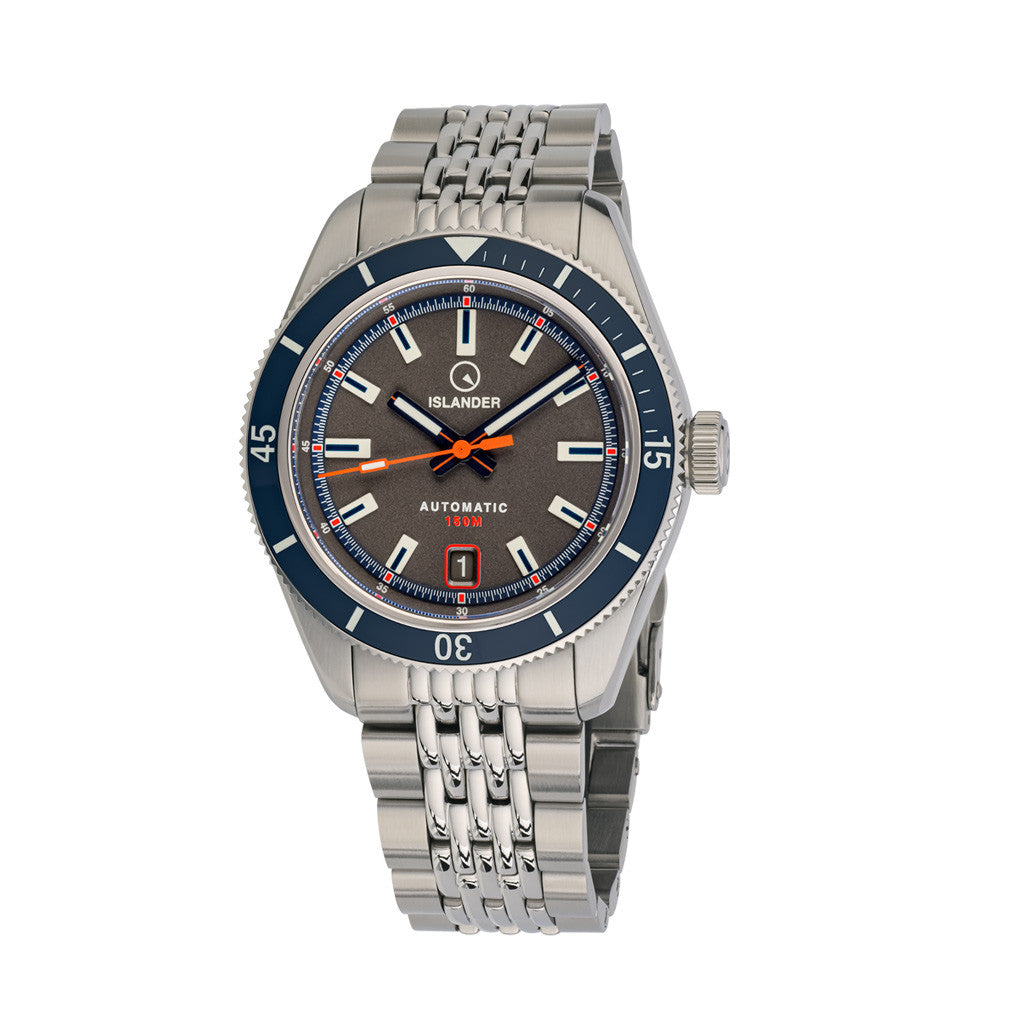 Islander Port Jefferson Skin Diver Automatic Watch with Charcoal