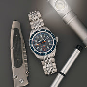 Islander Port Jefferson Skin Diver Automatic Watch with Charcoal Dial #ISL-179 lifestyle