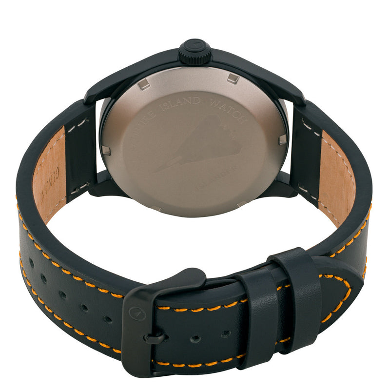 Islander DLC Aviator Automatic Watch with Full Lume A-Dial #ISL-181 back