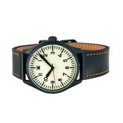 Islander DLC Aviator Automatic Watch with Full Lume A-Dial #ISL-181 side