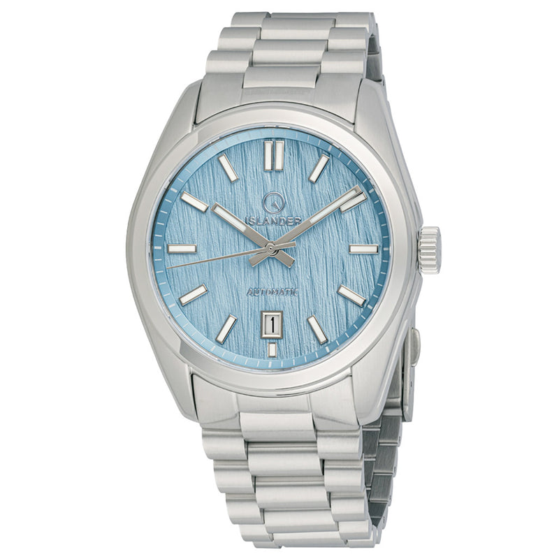 Islander Upper Brookville Hi-Beat Automatic Dress watch with Blue Birch Dial #ISL-183
