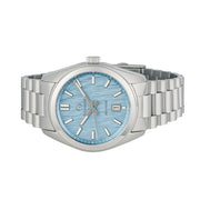 Islander Upper Brookville Hi-Beat Automatic Dress watch with Blue Birch Dial #ISL-183