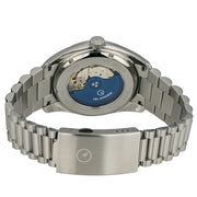 Islander Upper Brookville Hi-Beat Automatic Dress watch with Blue Birch Dial #ISL-183 back