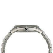 Islander Upper Brookville Hi-Beat Automatic Dress watch with Coral Linen Dial #ISL-184 crown