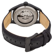 Islander Mitchel "DAY-T" Automatic DLC Field Watch with Black Dial #ISL-187