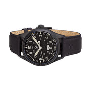 Islander Mitchel "DAY-T" Automatic DLC Field Watch with Black Dial #ISL-187