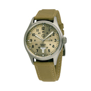 Islander Mitchel "DAY-T" Automatic Field Watch with Champagne Dial and Day-Date Display #ISL-188
